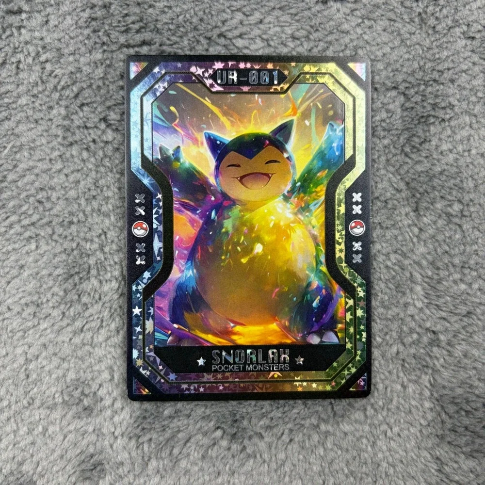 Pokemon Snorlax Chinese Mengka 2.0 Card Lot UR-001 TR-005 SAR-008 Dragon Ball